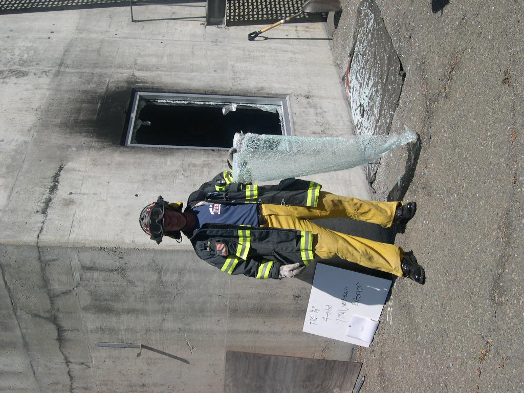 1996 GlassLock blast test window 3