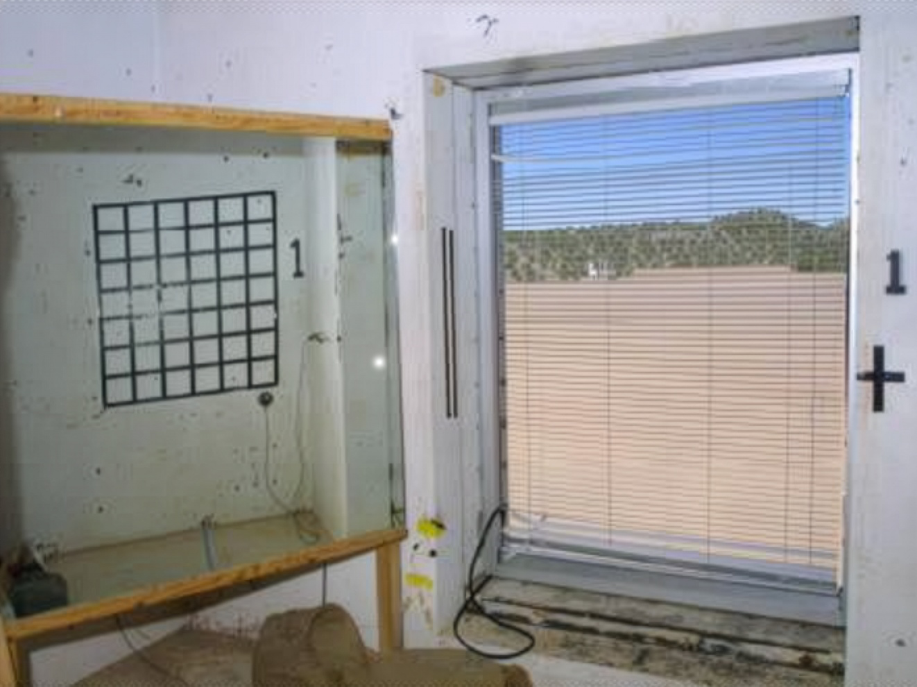 BlastBlind during the September 2004 blast test