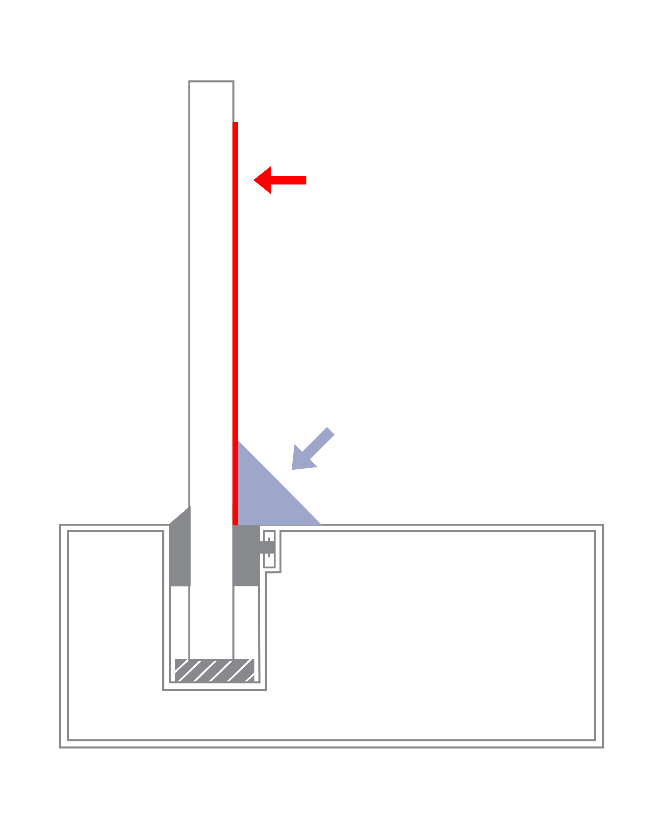 Wet glaze 995 silicone anchor diagram showing structural adhesive anchoring system