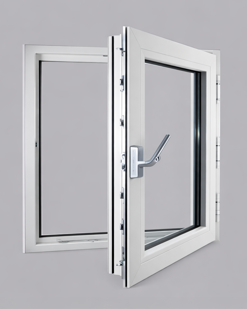 ForceDefender security window in open position