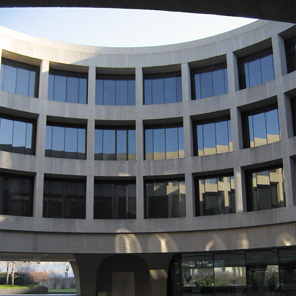Hirshhorn Gallery windows treated with GlassLock security film, Smithsonian Institution, Washington DC