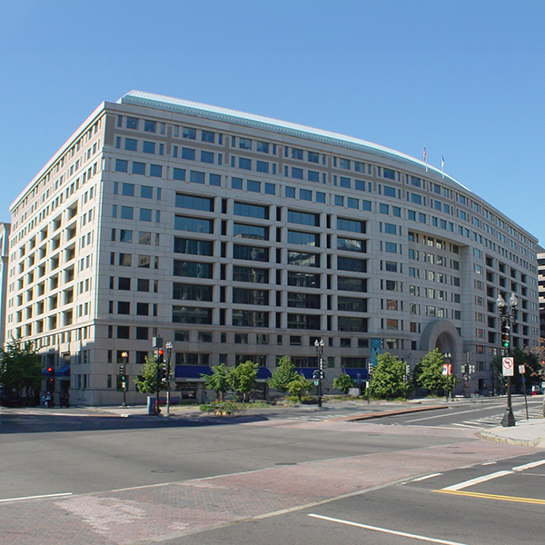Inter-American Development Bank with GlassLock protective glazing, Washington DC